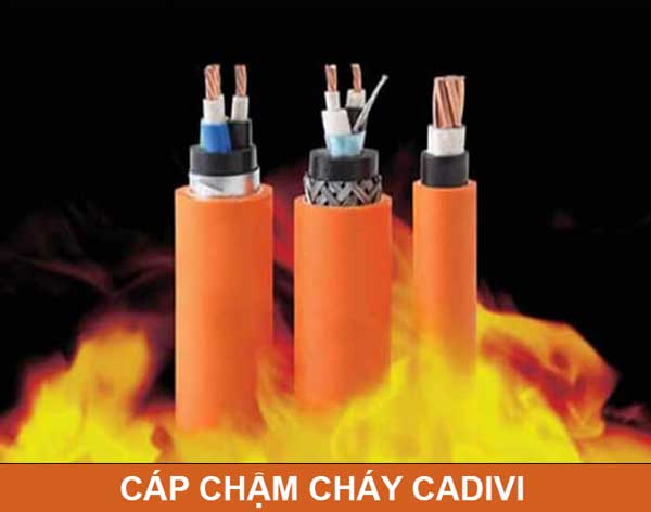 Cáp chậm cháy Cadivi cấu tạo và tiêu chuẩn