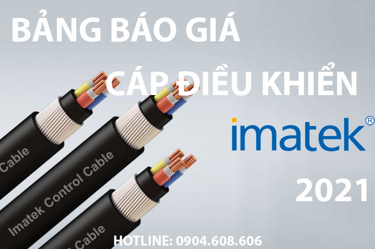 Bảng báo giá cáp điều khiển Imatek