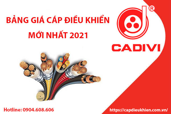 Báo giá cáp điều khiển Cadivi 2021