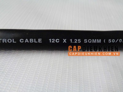 Cáp điều khiển có lưới SangJin 12C x 1.25 SQmm