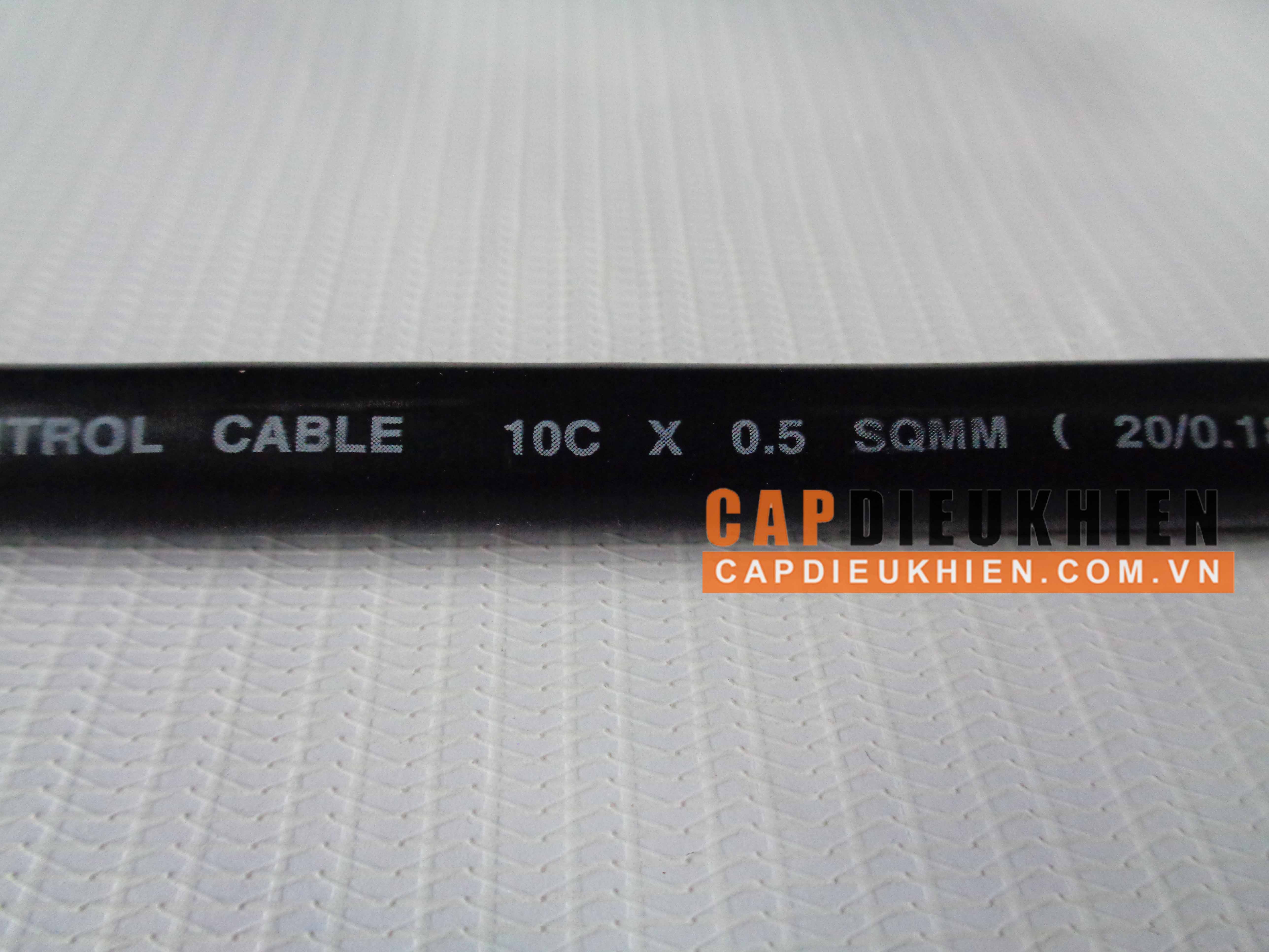 Cáp điều khiển có lưới chống nhiễu SangJin 10C x 0.5 SQmm