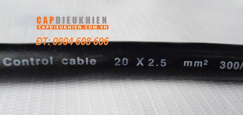 Cáp điều khiển có lưới SangJin 20C x 2.5 SQmm