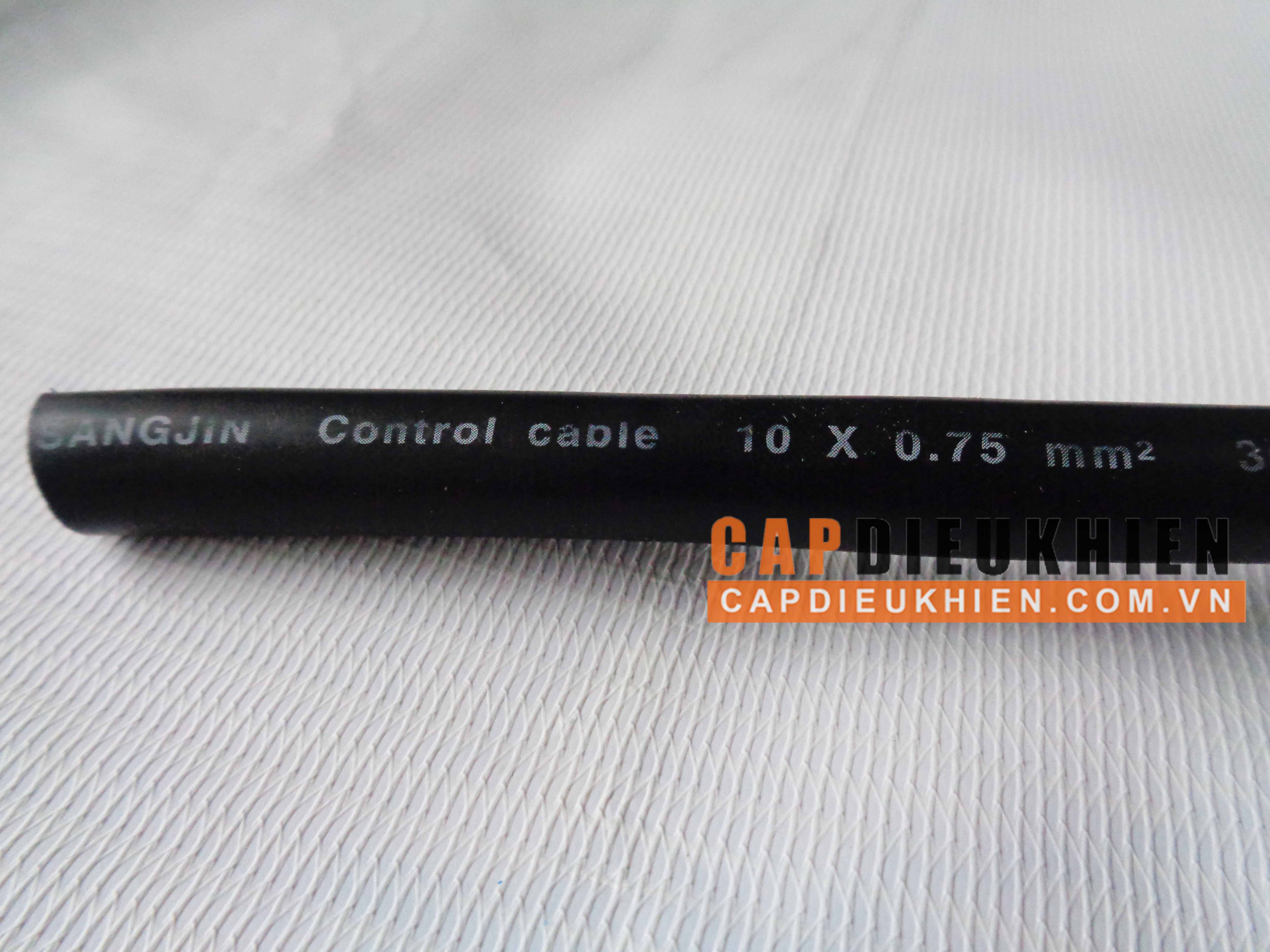 Cáp điều khiển có lưới SangJin 10C x 0.75 SQmm