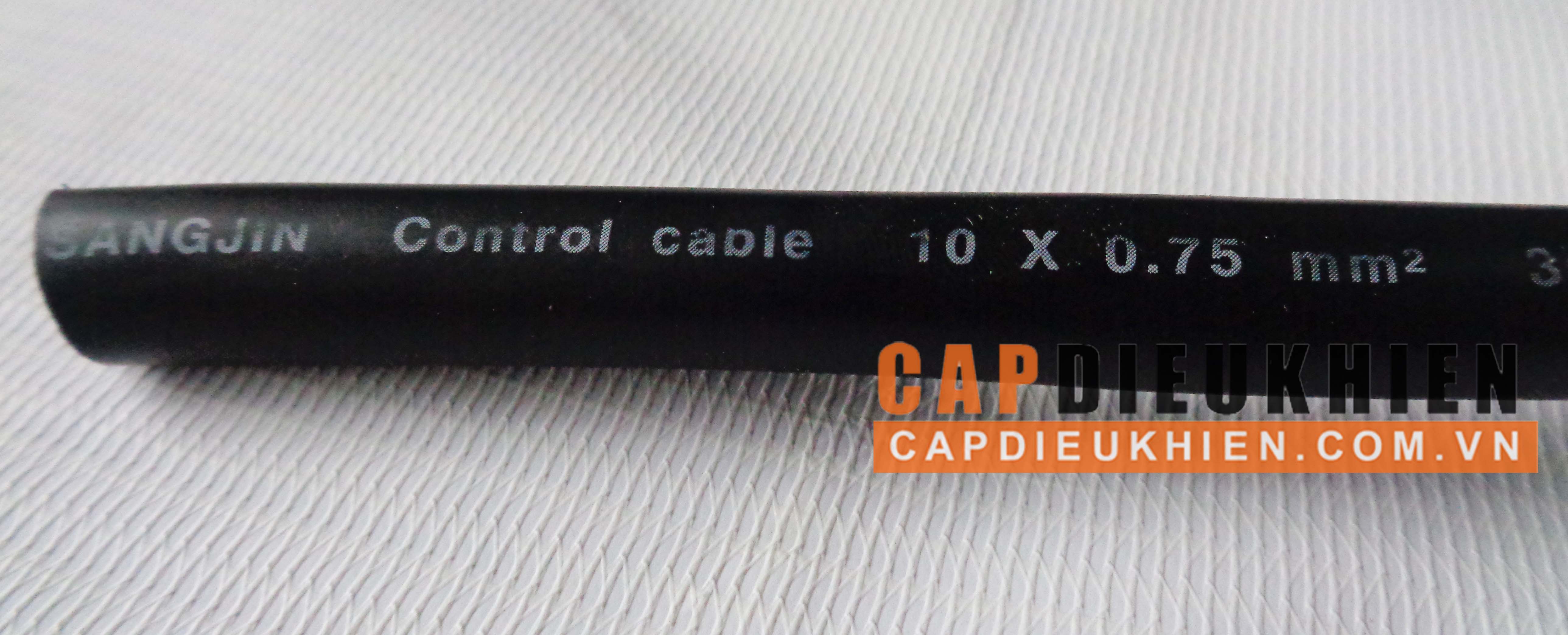 Cáp điều khiển có lưới SangJin 10C x 0.75 SQmm