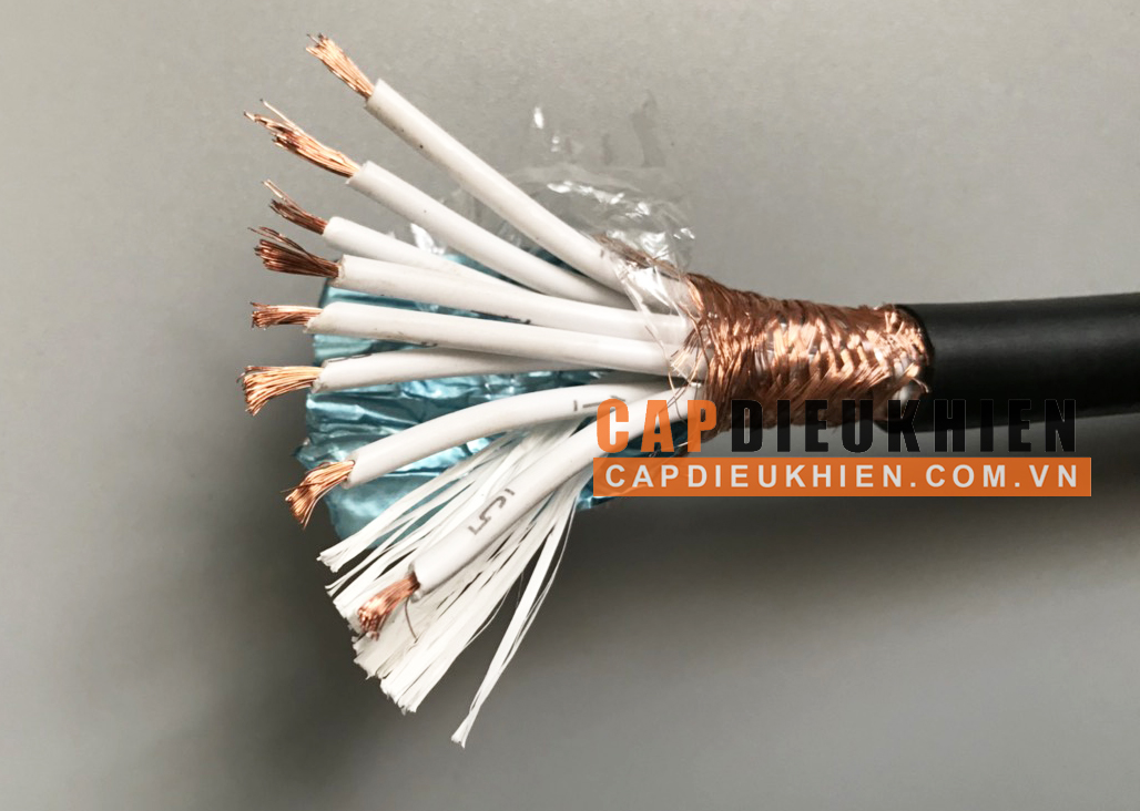 Cáp điều khiển có lưới SangJin 8C x 1.25 SQmm