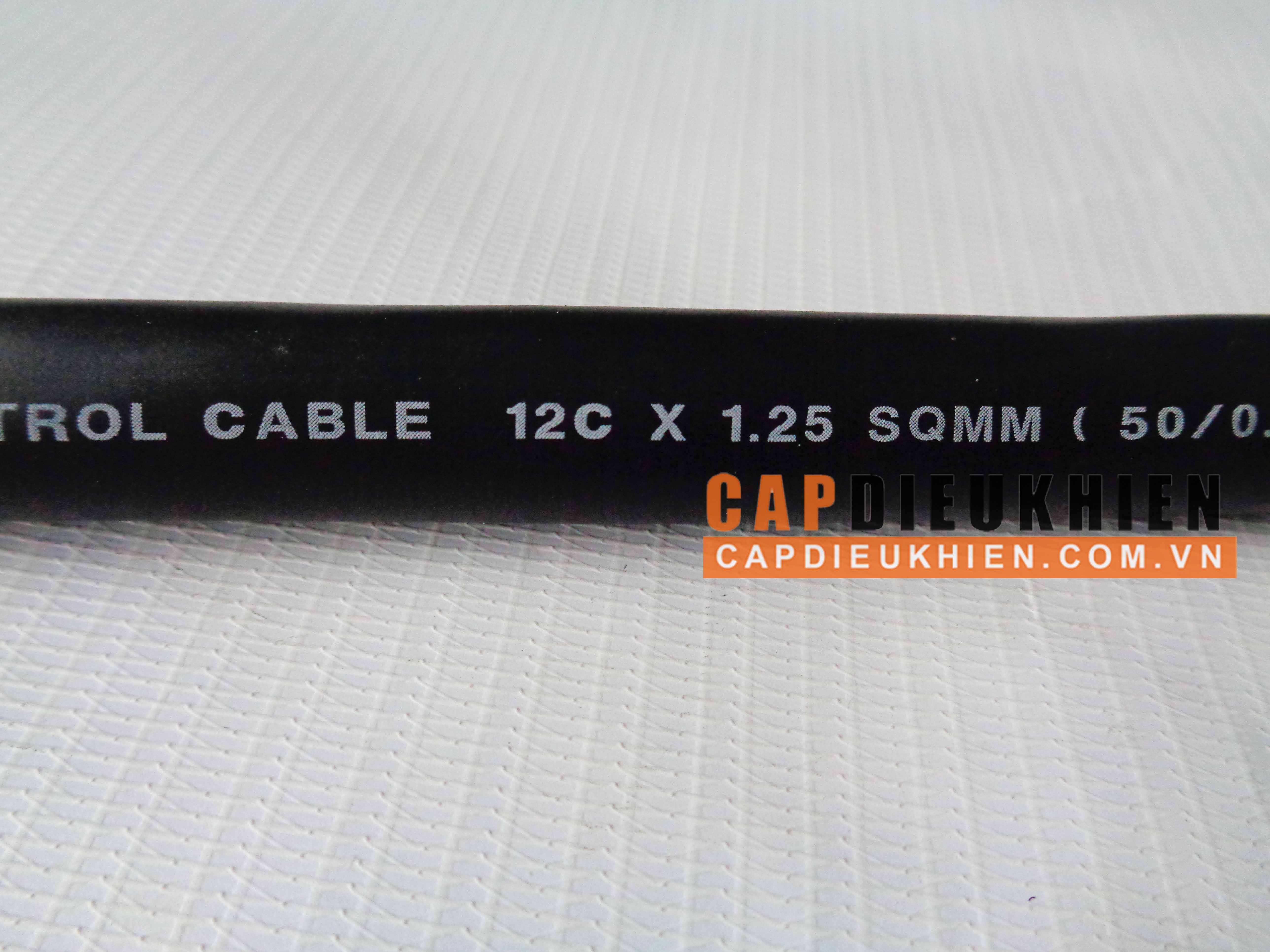 Cáp điều khiển có lưới SangJin 12C x 1.25 SQmm