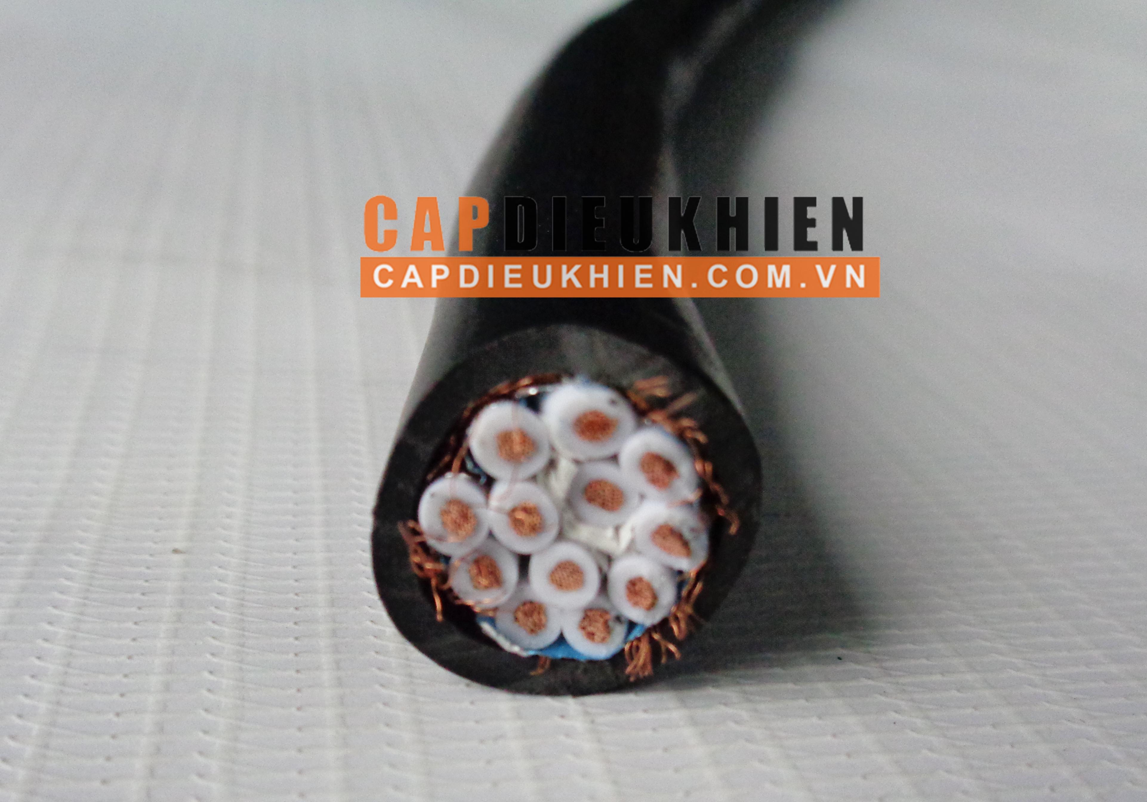 Cáp điều khiển có lưới SangJin 12C x 1.25 SQmm