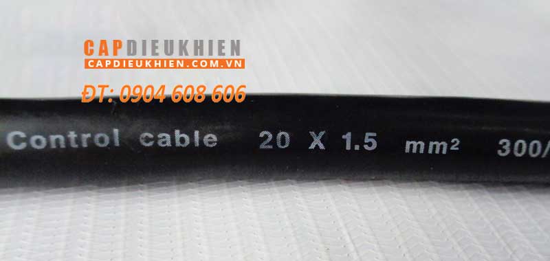 Cáp điều khiển có lưới SangJin 20C x 1.5 SQmm